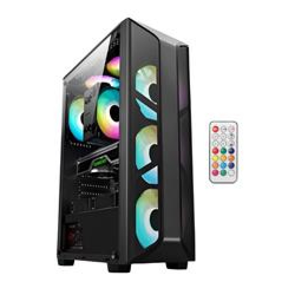 Revenge Night Hunter 600W Dream Uzaktan Kumandalı 4 RGB Fanlı Gaming Oyuncu Kasası