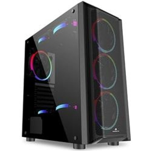 GameBooster GB-GH008BB 650w 80+ Bronze USB 3.0 Mesh ARGB Fanlı Gaming Kasa 