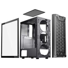 GameBooster GB-F3101B USB 3.0, ATX Mesh, RGB Fan, Siyah Kasa  (PSU yok)                 