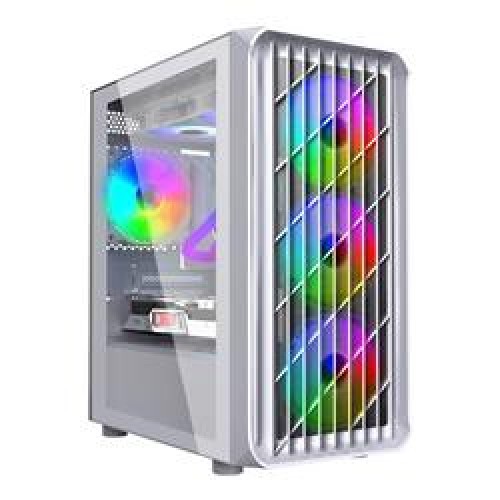 GameBooster GB-G205BW USB3.0 Mesh Panel Beyaz kasa (PSU Yok)