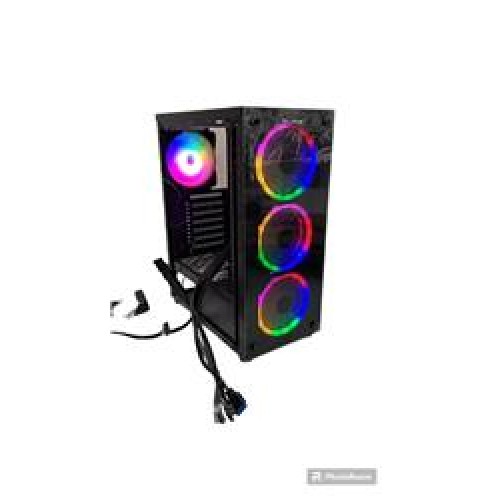 Revenge Clear 4 Fanlı Temperli Cam Panel Psu yok Gaming Oyuncu Kasası 