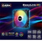 Dark DKCF1200AW Easylink Siyah Addressable RGB 1X12cm Fan beyaz