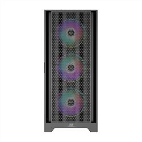 PowerBoost PB-P1600B USB 3.0 Mesh ARGB Fanlı Gaming Siyah Kasa  (PSU Yok)