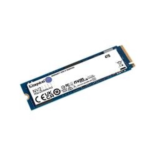 Kingston 4TB Nv2 M.2 2280 Nvme SSD (3500-2800MB-S) SNV2S-4000G Ssd Disk