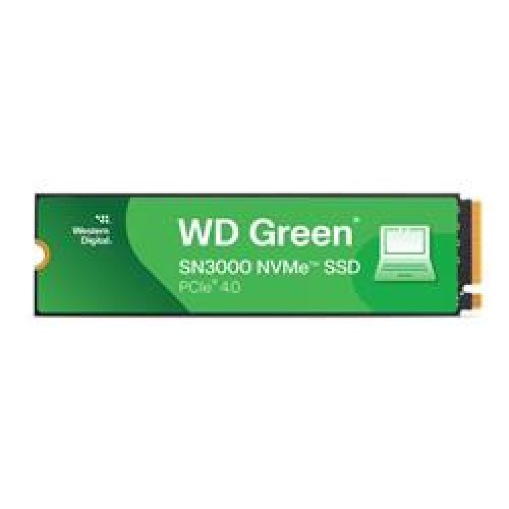Wd 1TB Green SN3000 WDS100T4G0E 5000-4200MB-s PCIe NVMe M.2 SSD Disk