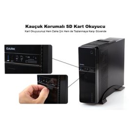 Dark Aura 300W USB3.0, Kart Okuyuculu,MicroATX - Mini ITX Kasa