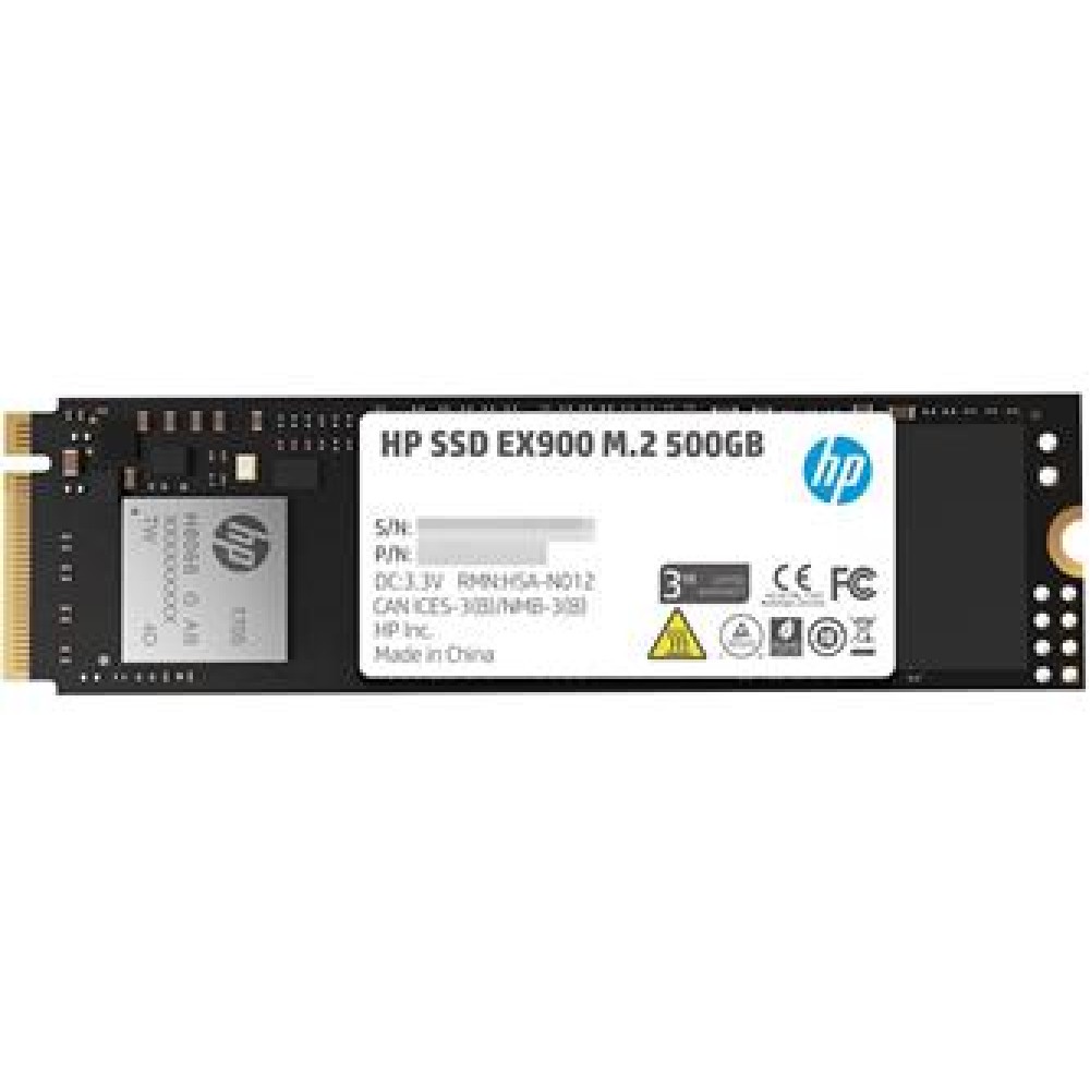 Hp 500GB EX900 M.2 PCIe 3.0 x4 NVMe 3D TLC NAND Internal 2100 MB-1500 MB 2YY44AA Ssd Harddisk 
