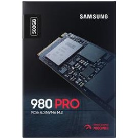 Samsung 500GB MZ-V8P500BW 980 PRO PCIe 4.0 NVMe M.2 SSD (6900MB Okuma - 5000MB Yazma Ssd Harddisk