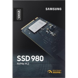 Samsung 500GB 980 M.2 2280 NVMe 3100MB- s 2600MB-s MZ-V8V500BW Ssd Harddisk