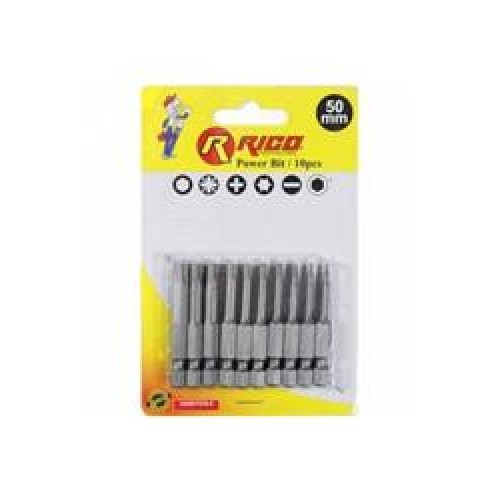 Rıco 005-KK1131  50MM 10 Parça Allen Bits Uç Seti 