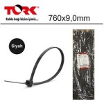 Tork TRK-760-9,0mm Siyah 100lü Kablo Bağı 