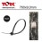 Tork TRK-760-9,0mm Siyah 100lü Kablo Bağı