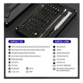 UF-TOOLS 800088 Hassas Bits Uçlu 88 Parça Tamir Seti