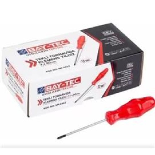 BAY-TEC TEK TORNAVİDA 3X80 MM YILDIZ MK-4462