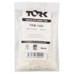 Tork TKB-140I 3.6-142 Beyaz Kablo Bağı 100lü Paket
