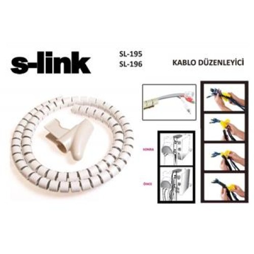 S-link SL-195 22mm 20mt Kablo Toplayıcı