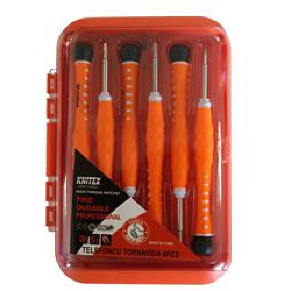 Knitex KTX-959 Telefoncu Tornavida Seti 6 Parça 