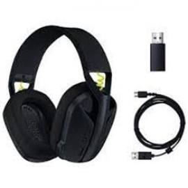 Logitech 981-001050 G435 Black-Neon Mikrofonlu LightSpeed Kablosuz Gaming (Oyuncu) Kulaklık