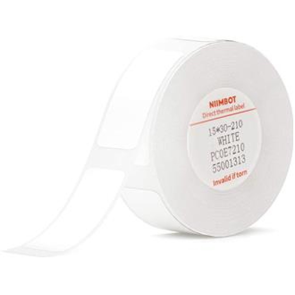 NIIMBOT T15-30-210WHITE Beyaz 15X30MM Termal Etiket 
