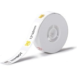 NIIMBOT T12-40-160ZOO Beyaz-Renkli 12X40MM Termal Etiket 