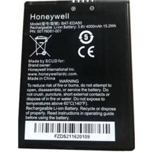 Honeywell 50176081-001 Eda50 Orjinal Batarya   