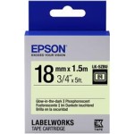 Epson LK-4YBP Pastel Sarı Üzeri Siyah 12mm 9Metre Etiket