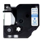 DYMO D1 Beyaz-Mavi Yedek Şerit 12mm x 7mt 45014  