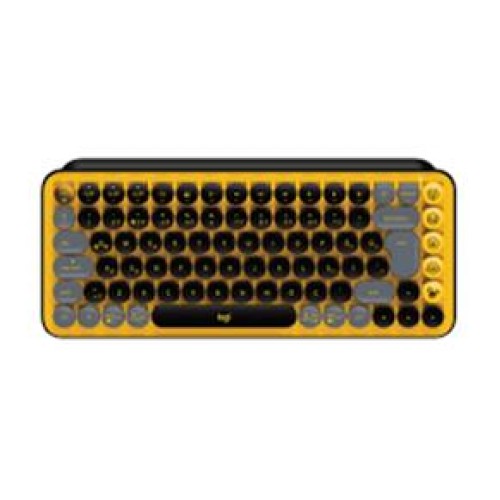 Logitech 920-010818 POP Keys Yellow-Black Kablosuz Mekanik Emoji Klavyesi