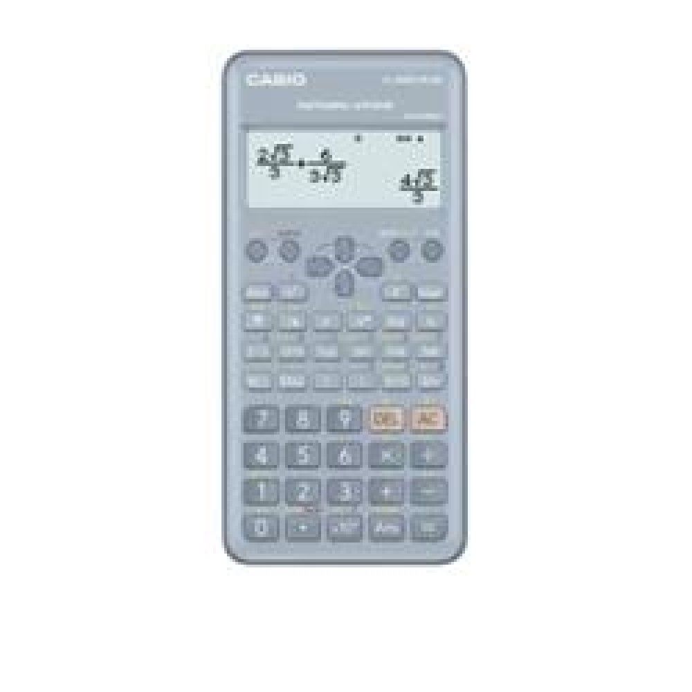 Casio FX-82ES Plus Mavi Bilimsel Fonksiyonlu Hesap Makinesi 2.Versiyon