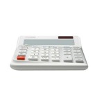 Casio DE-12E-WE Beyaz 12 Hane Masa Üstü Ergonomik Tuşlu Hesap Makinesi