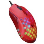 Rampage SMX-R66 ROCKET Ultra Hafif Kırmızı RGB Ledli 12000dpi Gaming Oyuncu Mouse