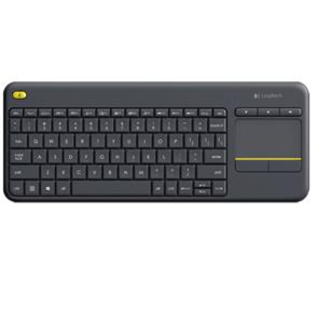 Logitech 920-007149 Wireless Touch K400 Plus Siyah TV Kablosuz Klavye