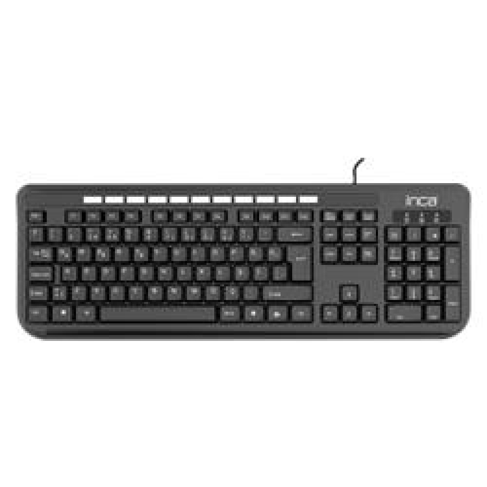 Inca IK-274QU Multimedya q-usb Klavye( Kablo Uzunluğu 1.5mt) (Özel “TL”tuşu“T” tuşundadır) 