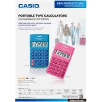 Casio HL-815L-PK 8 Hane Pembe Cep Tipi Hesap Makinesi