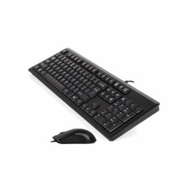 A4 Tech Kr-9276 Q Usb Fn Multimedya Klavye+Optik Kablolu Mouse Set