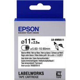Epson LK-4WBA5 Beyaz Üzeri Siyah Makaron (3-5,7 mm..