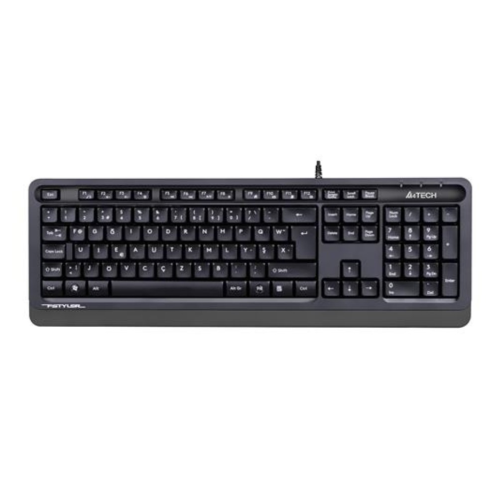 A4 Tech Fk10 F Usb Fsytyler Gri Tr Fn-Multimedya Klavye