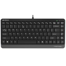 A4 Tech FK11 Q Usb Kablolu Mm Mini Gri Siyah Klavye 