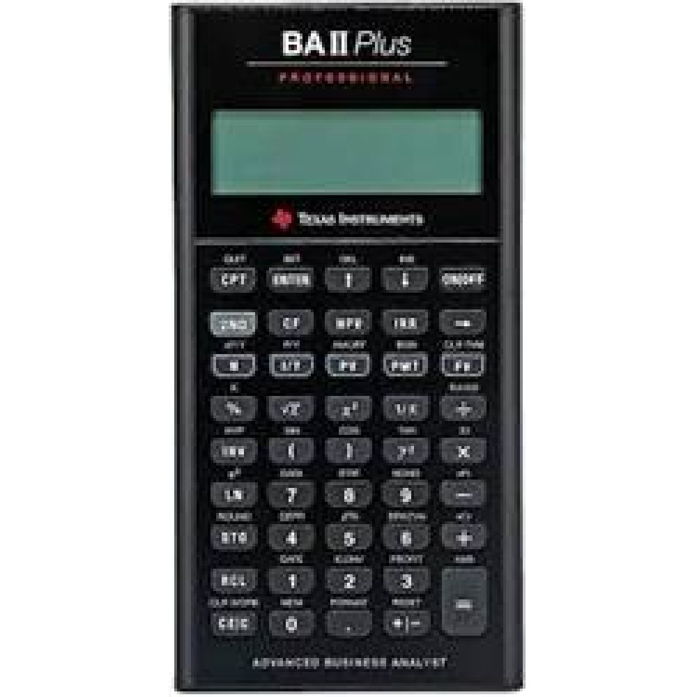 TEXAS INS. BA II Plus Professional Finansal Hesap Makinesi