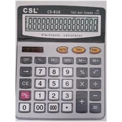 CSL CS-816 16 Hane Masa Tipi Hesap Makinesi