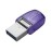 Kingston DTDUO3CG3-128GB DataTraveler microDuo 3C 200MB-s dual USB-A + USB-C Flash Bellek