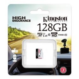 Kingston SDCE-128GB 128GB microSDXC Endurance 95R-45W C10 A1 UHS-I Card Only Hafıza Kartı