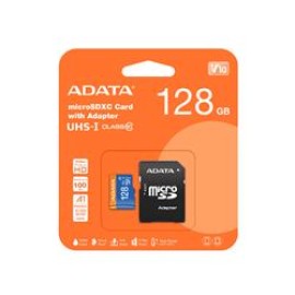 Adata 128GB Premier microSDXC Card with Adapter UHS-I Class10 V10 Hafıza Kartı