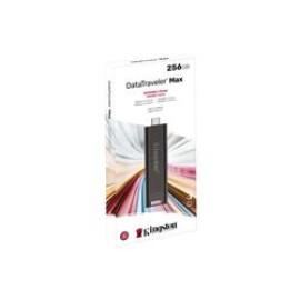 Kingston DTMAX-256GB 256GB DataTraveler Max Type-C 1000R-900W USB 3.2 Gen 2 Flash Bellek