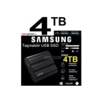 Samsung 4TB T7 Shield MU-PE4T0S-WW 1050MB-1000MB-S USB 3.2 Gen2 Taşınabilir SSD Siyah