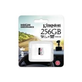 Kingston SDCE-256GB 256GB microSDXC Endurance 95R-45W C10 A1 UHS-I Card Only Hafıza Kartı