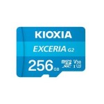 Kioxia 256GB Exceriag2 Micro SDXC U1 V30 4K 100-50 MicroSD Kart