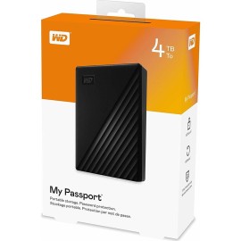 Wd 4Tb My Passport WDBPKJ0040BBK-WESN 2.5