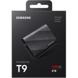 Samsung 1TB T9 MU-PG1T0B-WW 2.000Mb-sn USB 3.2 Gen 2x2 Tasinabilir Harici SSD Siyah