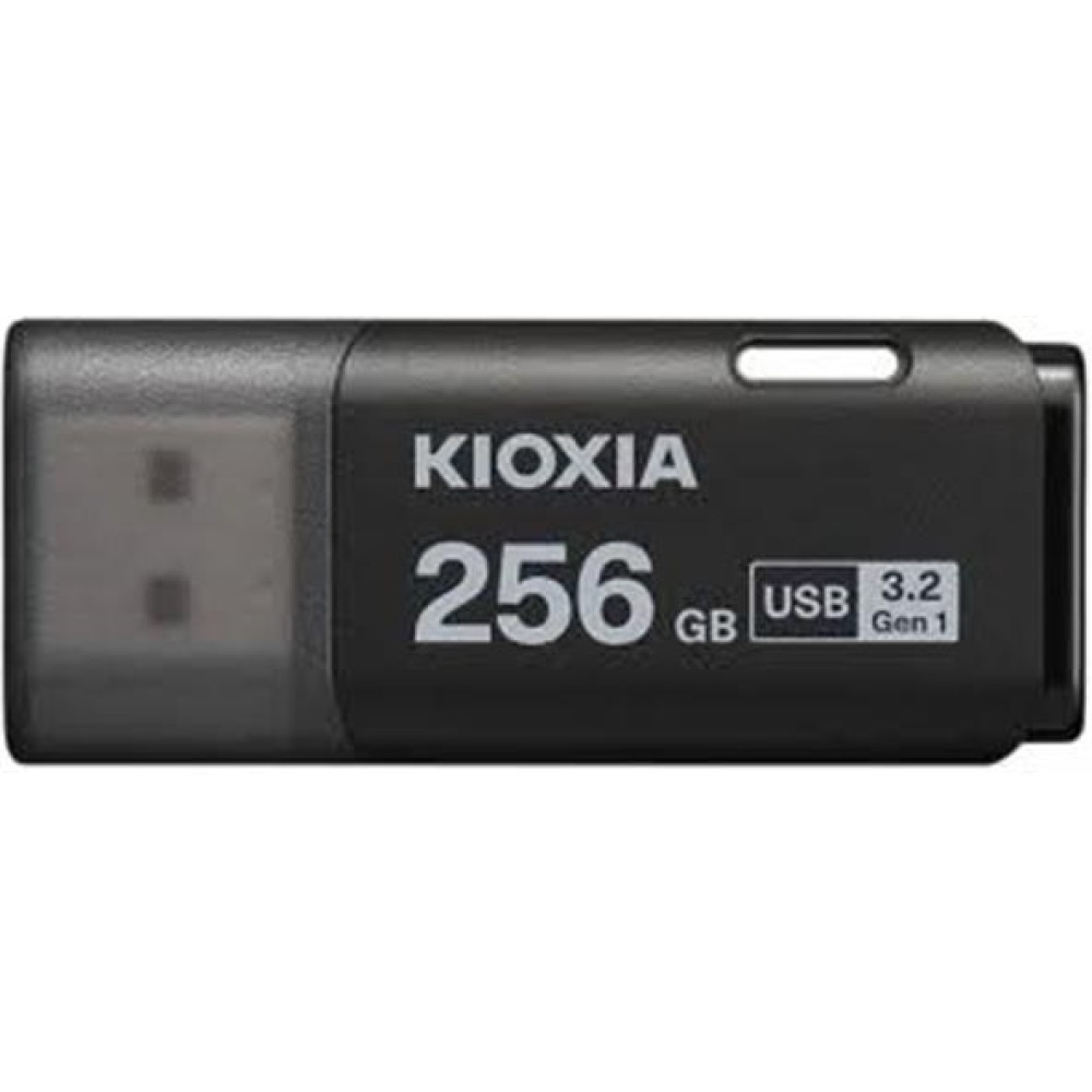 Kioxia 256GB U301 Siyah USB 3.2 Gen 1 Flash Bellek